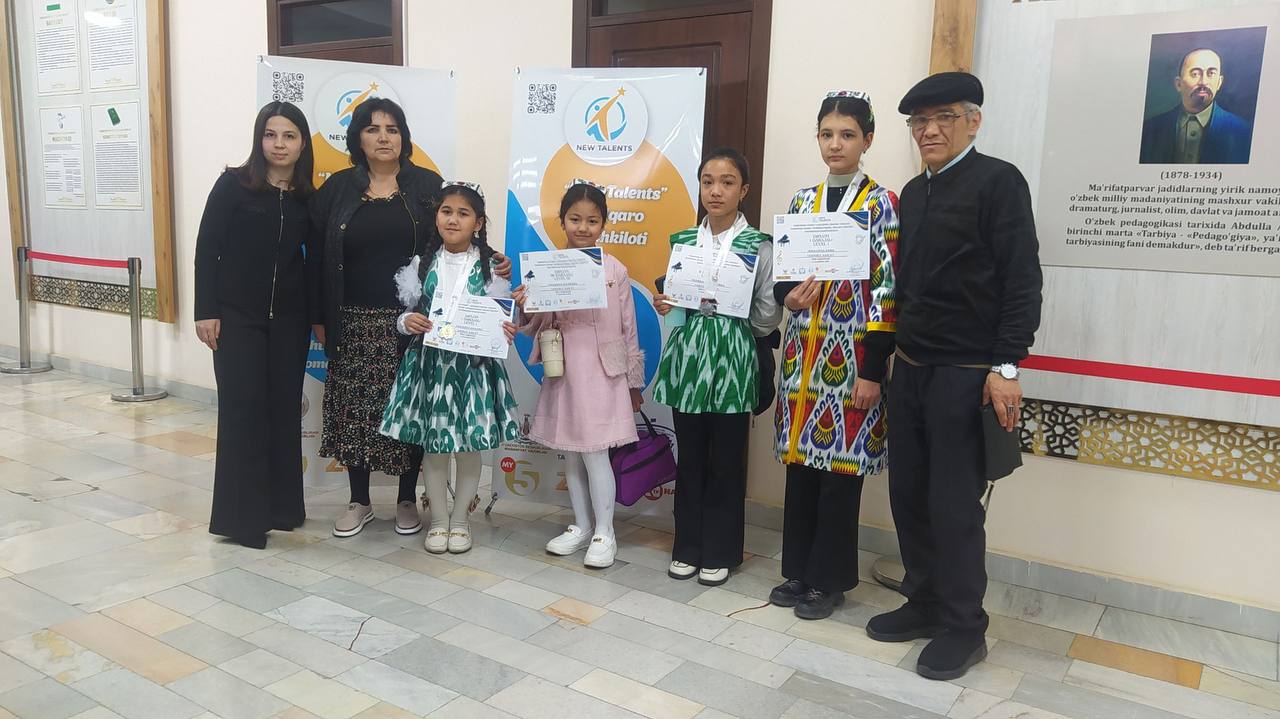 Xalqaro tanlov g'oliblari munosib taqdirlandi