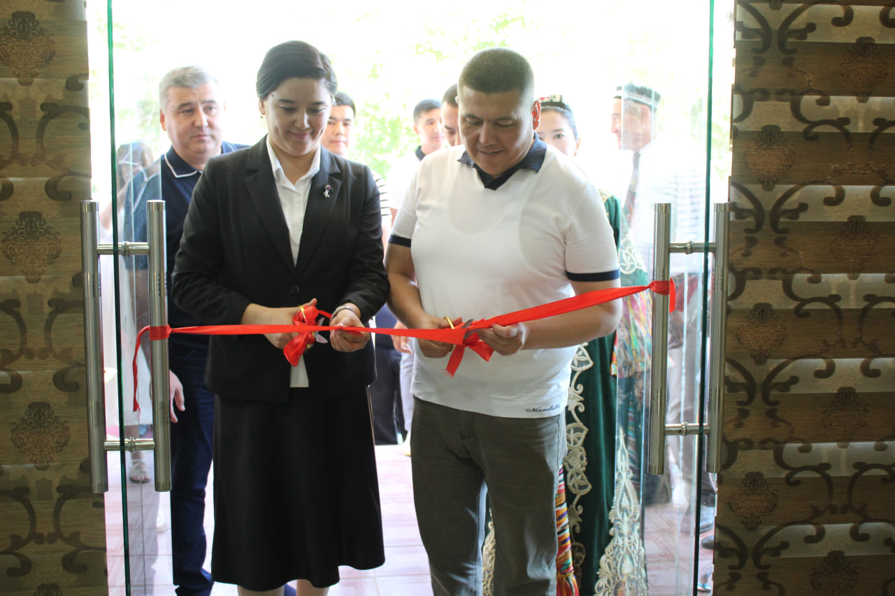 Arnasoy tumanida  “Namunali” madaniyat markazi foydalanishga topshirildi.