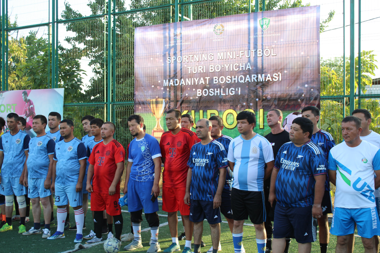 “Jizzax viloyat madaniyat boshqarmasi boshlig‘i kubogi” musobaqasiga start berildi.