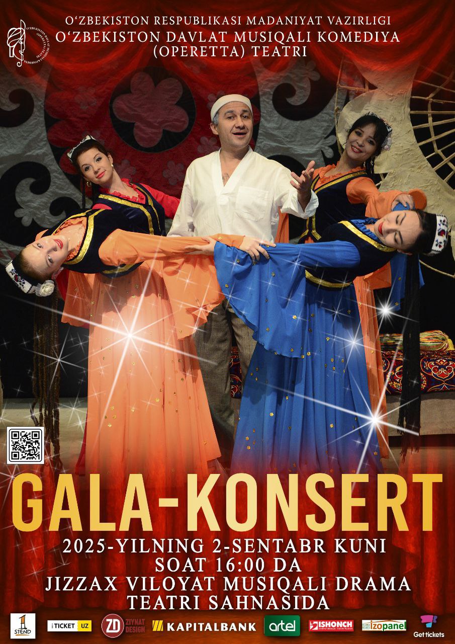 O‘ZBEKISTON DAVLAT MUSIQALI KOMEDIYA (OPERETTA) TEATRI JIZZAXDA
