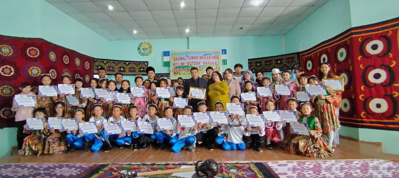 “OQTOSH" bolalar namunali folklor etnografik jamoasining IV chorak hisobot konserti bo‘lib o‘tdi.