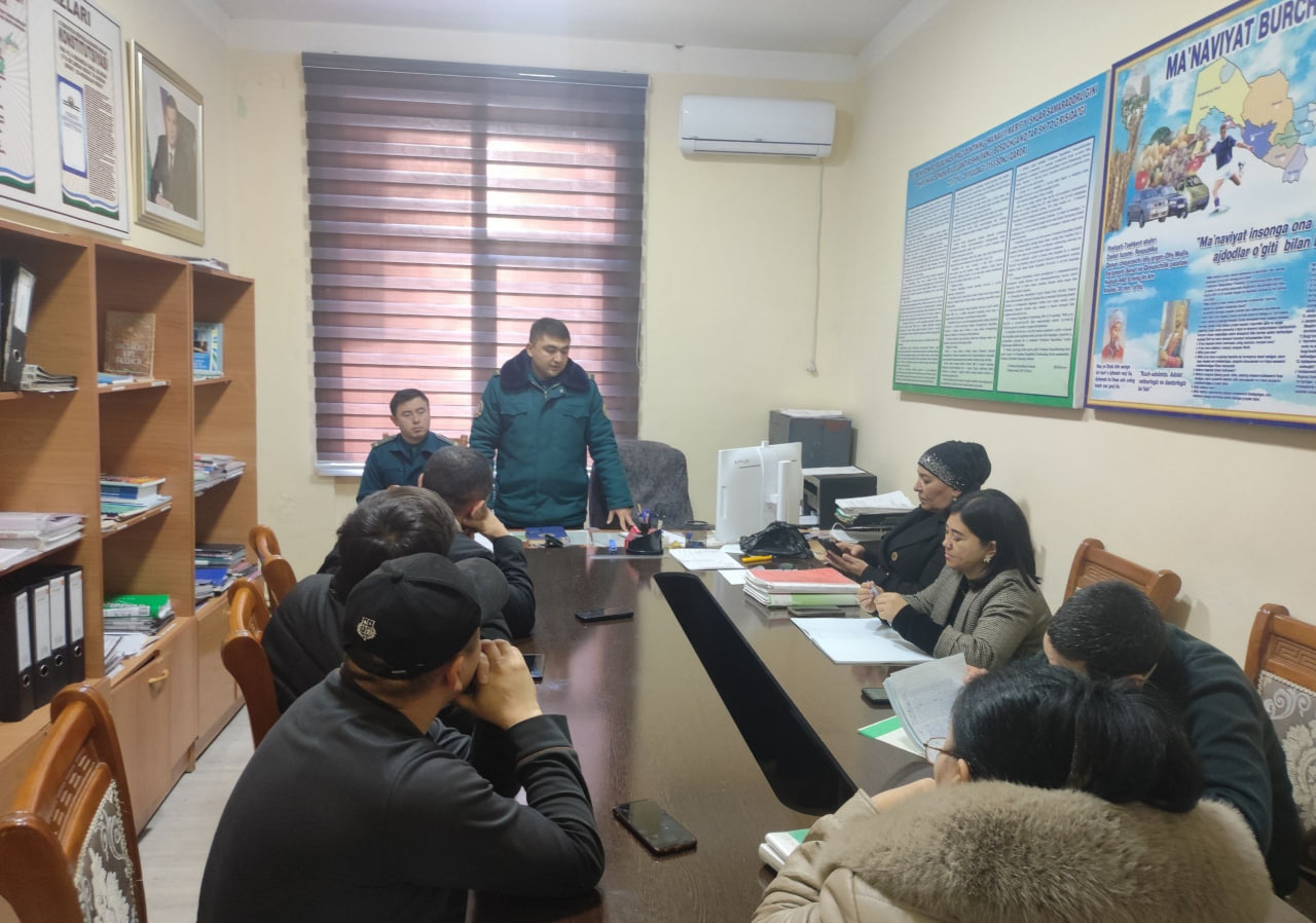 Jizzax ixtisoslashtirilgan san’at maktabida targ‘ibot tadbiri bo‘lib o‘tdi.