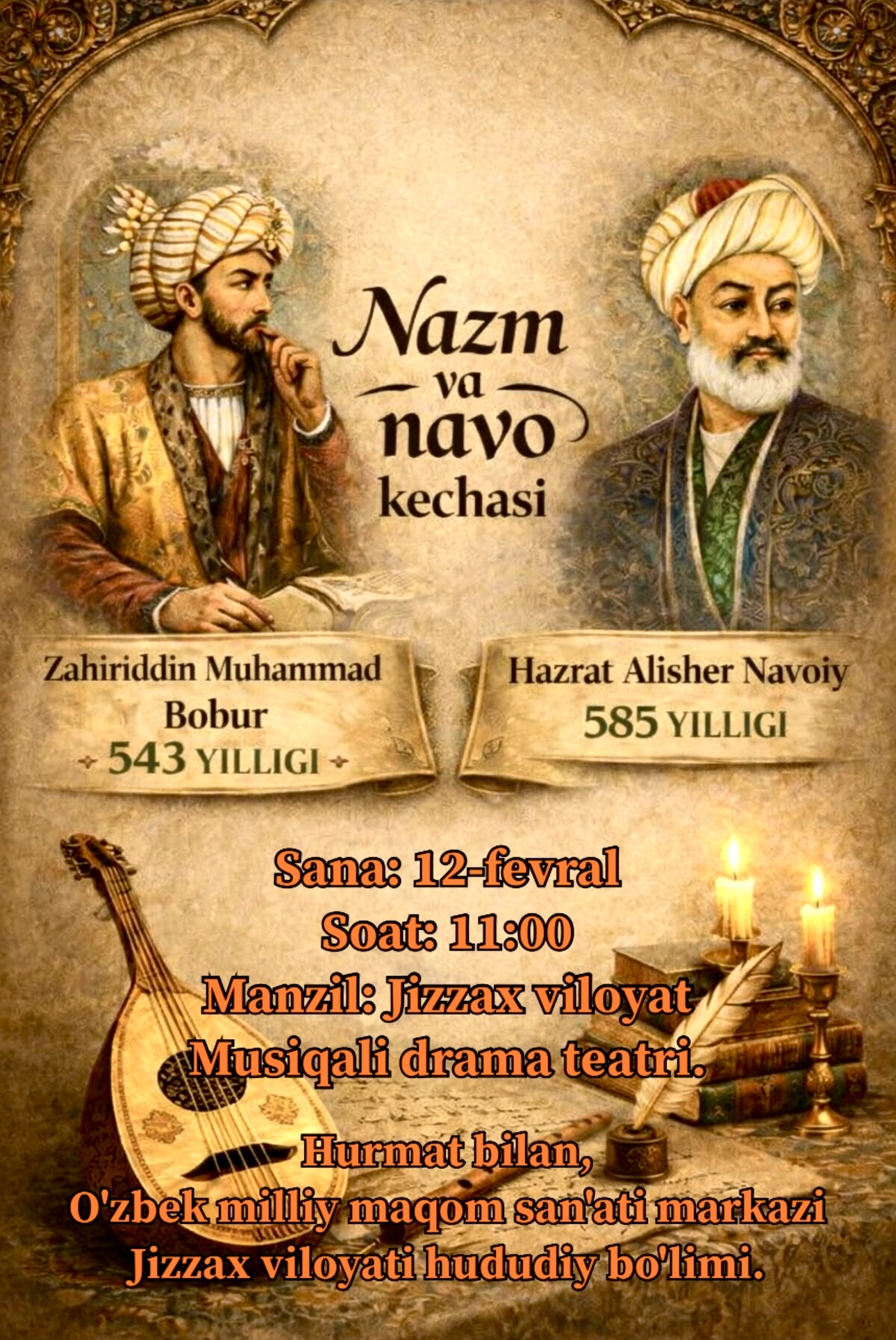 “Nazm va Navo kechasi”
