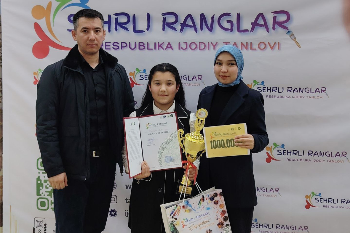 "Sehrli ranglar" Respublika ijodiy tanlovi g'olib va sovrindorlari bilan tanishing