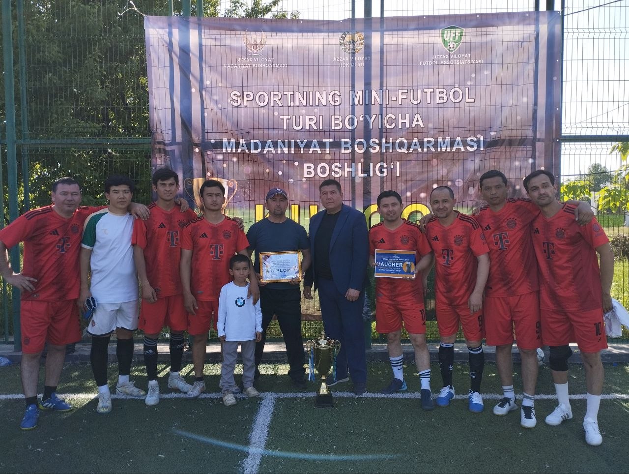 Mini-futbol bo'yicha “Boshqarma boshlig‘i kubogi” sport musobaqasi bo‘lib o‘tdi.